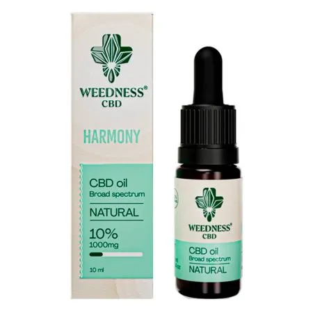 Weedness Natural 10% CBD Oil