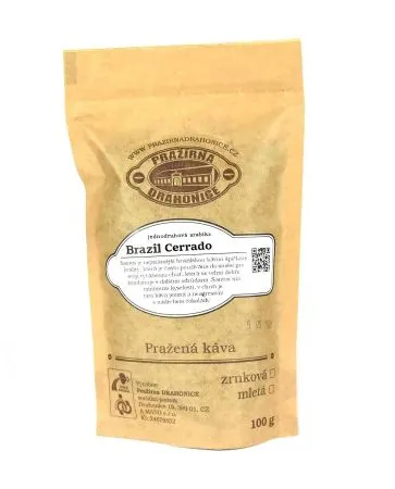 Káva zrnková Brasil Cerrado