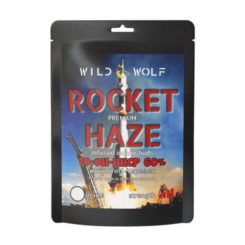 Rocket Haze - 60% 10-OH-HHCP květy TOP KVALITA