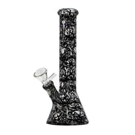 Dark Skulls Glass Bong 26cm