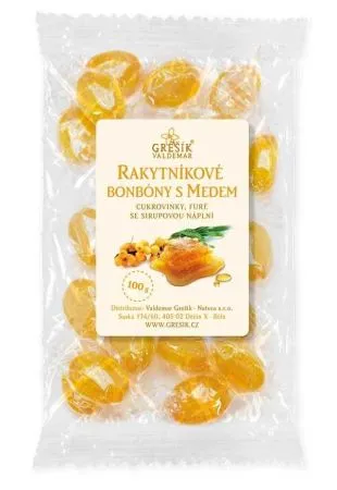 Bonbóny - Rakytníkové s medem